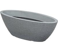 Jardinière ovale en terre cuite recy 60 cm, pour usage extérieur