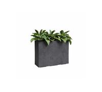 Jardinière - Plastique - Anthracite - 80 cm - 50 l - Sydney - ARTEVASI
