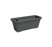 Jardiniere - Plastique - Anthracite - Rectangulaire - L57,9 x P24,3 x H22cm -