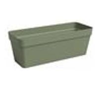 Artevasi Jardinière CAPRI Plastique rectangulaire Vert cendre L49,9×P20×H18,1 cm