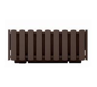 Prosperplast Jardinière de balcon Boardee 38x18x16 cm - Brun