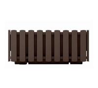 Jardinière Pot De Fleurs À Suspendre Balcon 38cm Marron Prosperplast Boardee Fencycase Multicolore