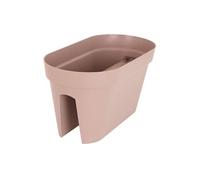 Artevasi – Jardinière pour balcon Capri – Gris taupe – 30 x 60 x H 30 cm – 26,8 L
