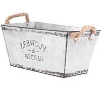 Jardinière pour fleurs séchées, grande, en acier, en forme de panier