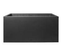 Elho Bac à fleurs Vivo Next Long 80 – 78×39×38 cm – Intérieur/Extérieur – 100% recyclé – Noir