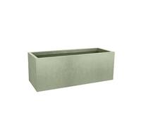 Jardinière rectangulaire Basalt Up 80 x 30 x 30 cm - 57 L - Vert amande -
