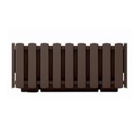 Jardinière rectangulaire - Brun
