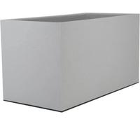 Jardinière Rectangulaire RIVIERA, 59x29,5x33,5 cm, Granit Stone, Polypropylène Recyclable, 33 L