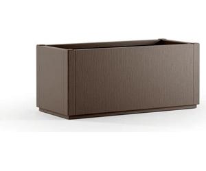 Jardinière rectangulaire Stefanplast Ethica, 80 cm, 100x43x35 cm, Taupe