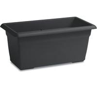 Jardinière Rectangulaire Stefanplast Mediterraneo, 110L, 100x45x40cm, Plastique, Anthracite