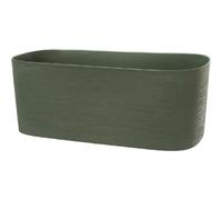 Garden ID – Bac à plantes XL Respect – Réserve d'eau – Vert de gris 80×38 cm – 100% recyclable