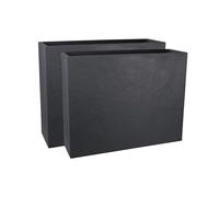 Jardinière Rectangulaire Volcania Apparence Pierre 63l-Lot De 2