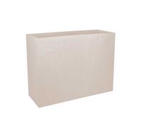 Jardinière EDA, 46 litres – 78,5 x 29,5 cm – hauteur 60 cm – beige