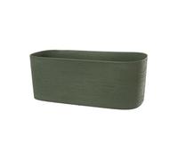 Garden ID Jardinière Respect réserve d'eau Vert de gris 50 x 17 cm 100% recyclable