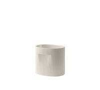 Muuto Pot de fleurs Ridge H 24 cm Blanc cassé