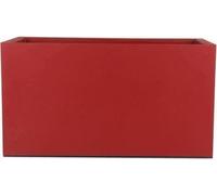 Jardinière Rivera, 59x29,5x33,5 cm, Rouge, Granit, 33 L, Polypropylène Recyclable