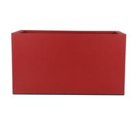 Jardinière - RIVIERA - Granit - 79x39,5x44,5 cm - Rouge