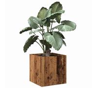Jardinière Sonoma Gris 40x40x40 cm Bois d'Ingénierie Pot de Fleurs vidaXL