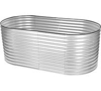 Jardiniere Strend Pro Garden, surelevee, galvanisee, 100x200x78 cm