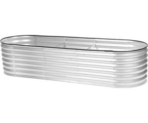 Jardiniere Strend Pro Garden, surelevee, galvanisee, 60x200x45 cm
