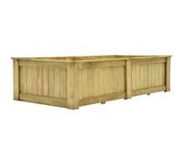 vidaXL Lit surélevé 196 x 100 x 50 cm Bois de pin imprégné