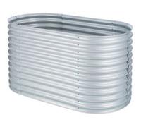 Blumfeldt Jardiniere sur Pieds, Espace Potager sur Pied Jardinage Extérieur, Potager Surélevé en Hauteur, Potager Sureleve Exterieur Jardin et Balcon, Bac Potager sur Pied en Acier, 804L, 1,6 m