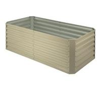 Blumfeldt Jardiniere sur Pieds, Espace Potager sur Pied Jardinage Extérieur, Potager Surélevé en Hauteur, Potager Sureleve Exterieur Jardin et Balcon, Bac Potager sur Pied en Acier, 970L, 1,8 m
