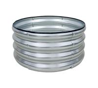 Jardinière surélevée galvanisée. Lits surélevés flexibles en acier | Pots de jardin pour légumes et fleurs pour balcon, terrasse, jardin, fruits et agrumes