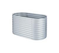 Blumfeldt Jardiniere sur Pieds, Espace Potager sur Pied Jardinage Extérieur, Potager Surélevé en Hauteur, Potager Sureleve Exterieur Jardin et Balcon, Bac Potager sur Pied en Acier, 804L, 1,6 m