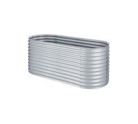 Blumfeldt Jardiniere sur Pieds, Espace Potager sur Pied Jardinage Extérieur, Potager Surélevé en Hauteur, Potager Sureleve Exterieur Jardin et Balcon, Bac Potager sur Pied en Acier, 1257L, 2 m