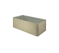 Blumfeldt Jardiniere sur Pieds, Espace Potager sur Pied Jardinage Extérieur, Potager Surélevé en Hauteur, Potager Sureleve Exterieur Jardin et Balcon, Bac Potager sur Pied en Acier, 970L, 1,8 m