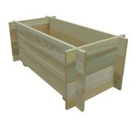 vidaXL Jardinière surélevée pour légumes en bois de pin imprégné 80 cm