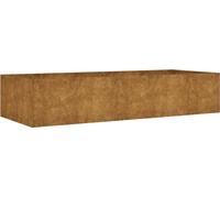 Jardinière surélevée vidaXL 200 x 80 x 40 cm en acier Corten