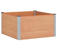Jardinière surélevée vidaXL marron 100 x 100 x 54 cm