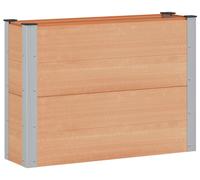 Jardinière surélevée vidaXL marron 100 x 30 x 72 cm