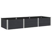 Jardinière surélevée vidaXL noire 300 x 100 x 54 cm