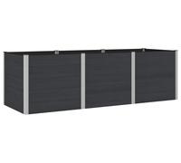 Jardinière surélevée vidaXL noire 300 x 100 x 91 cm