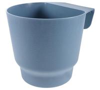 Jardinière Suspendue Ronde pour Balcon et Cour, Pot Plastique Épaissi