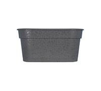 Jardinière Terea 60 cm avec plateau clipse Gris Polypropylène