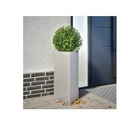vidaXL Jardinière triangulaire en acier - 40x40x75 cm