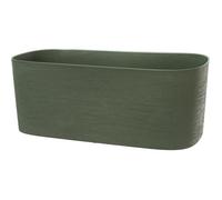 Bac à plantes XL avec réserve d'eau - GARDEN ID Respect - Verdigris 80 x 38 cm - 100 % déchets ménagers - 100 % recyclable