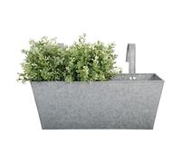 Jardinière zinc avec accroche