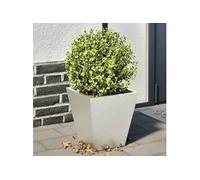 Jardinières 2 pcs 30x30x30 cm acier inoxydable, jardinière d'extérieur, boîte à fleurs, boîte de jardin, jardinière 851047