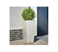 vidaXL Bac à plantes 2 pcs. 35x35x75 cm acier inoxydable