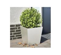vidaXL Bac à plantes 2 pcs. 40x40x40 cm acier inoxydable