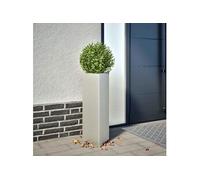 vidaXL Bac à plantes 2 pcs. Triangulaire 30x26x75 cm Acier inoxydable