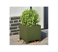 vidaXL Jardinières lot 2 - Vert olive
