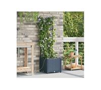 Jardinières avec système d irrigation pour jardin Gris
