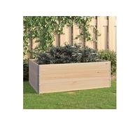 vidaXL Lits surélevés 3 pièces Pin massif 100x150 cm Empilables et pliables