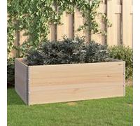 vidaXL Lits surélevés 3 pièces Pin massif 100x150 cm Empilables et pliables